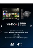 VOROBELA 4K Ultra HD Android Mini TV Box Extra Hızlı Extra İçerik Ethernet & Wifi İçerikli Uydu Alıcısı - 4