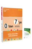 7. Sınıf 0'dan 7'ye Sözel Konu Anlatımlı Soru Bankası 1 Kitap+1 Deneme - 1