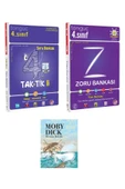 4. Sınıf Tüm Dersler Zoru Bankası Ve 4. Sınıf Taktikli Soru Bankası Ile Moby Dick Hikaye Kitabı Hedy - 1
