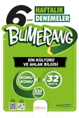 6. Sınıf Bumerang 32 Haftalık Din Kültürü ve Ahlak Bilgisi Denemeleri - Günay Yayınları - 1
