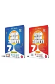7.sınıf Adım Adım Zirveye Matematik Adım Adım Zirveye Türkçe Soru Bankası (2 KİTAP) - 1