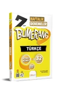 7. Sınıf Bumerang Türkçe 32 Haftalık Deneme - 1