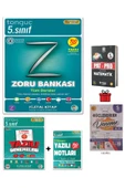 5. Sınıf Zoru Bankası Tüm Dersler ve 5.Sınıf Süper İkili 2. Dönem 1. ve 2. Yazılı Deneme İle Notları - 1
