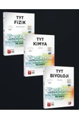 Tyt Fizik, Kimya, Biyoloji  Branş Deneme (3 Kitap) - 1