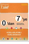 7. Sınıf 0'dan 7'ye Sözel Konu Anlatımlı Soru Bankası / Kolektif / Tonguç Akademi / 9786254222566 - 1