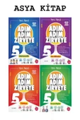 5.Sınıf Newton Yayınları Adım Adım Zirveye Matematik + Türkçe + Fen Bilimleri + Sosyal Bilimler Soru - 1