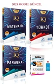 TYT IQ Matematik-TYT IQ Türkçe ve TYT IQ Paragraf Soru Kütüphanesi İle Son 5 Yılın Çıkmış Tyt Sınav - 1