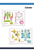 Kes, Yapıştır, Oyna – Eğlenceli Aktivite Seti ,Maket Etkinlikleri (2 Kitap) - 4