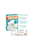 Yaz Sil Eğitici Aktivite Zeka Kartları Sayılar Flash Cards - 4