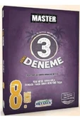 8. Sınıf Master 3 Deneme / Kolektif / Okyanus Yayınları / 9786057985866 - 1