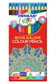 KİDZ KURU BOYA KALEMİ 12Lİ TAM BOY - 3