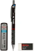Tikky Okul Seti 0.7 Mm Bordo Versatil Kalem + Silgi + Uç - 3