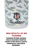 650ml Lisanslı Çift Katlı Paslanmaz Çelik Termos 8 Saat Sıcak Soğuk Hediye Kutulu - 3