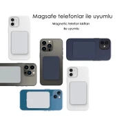 SWORD Magsafe Powerbank 4200mAh 15W Hızlı Şarj İnce ve Hafif iPhone ve Android Uyumlu Beyaz SW-MGSF4 - 3