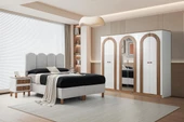 Alpina %100 MDF Yatak Odası Takımı %100 MDF | Ücretsiz Teslimat ve Kurulum - 2