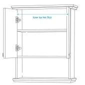 Gürçay Led Işıklı Dolap İçi Askı Borusu Pilli 121-150 cm - 3