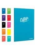College Defter A4 Okul Defteri 100 Yaprak 4 ADET 2 KARELİ 2 ÇİZGİLİ Pp Kapak Defter Seti - 1