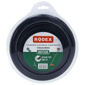 Misina Motorlu Tırpan Kare Misina 3 mm 50 Metre Çim Ot Biçme Teli RDY330 - 3
