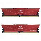 Team T-Force Vulcan Z Red 32GB 2x16GB 3200MHz CL16 DDR4 Gaming Ram (TLZRD432G3200HC16FDC01) - 1