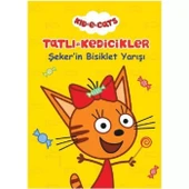 Tatlı Kedicikler Hikaye Kitabı Şeker İn Bisiklet Yarışı 20x28 6 YP - 1
