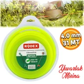 Misina Motorlu Tırpan Yuvarlak Misina 4 mm 31 Metre Çim Ot Biçme Teli RDY539 - 4