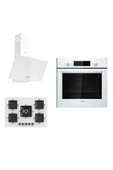 Siemens & Ferre Large Podence 3 lü Ankastre Set ( HB012FBW1T - SS036 - D087 ) 75 cm Ocak - 1