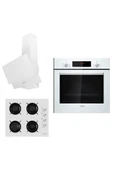 Siemens & Femaş New White City 3 lü Ankastre Set ( HB012FBW1T - B 3140 - FD 102 ) - 1