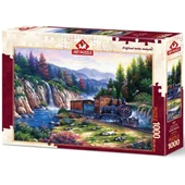 Art Puzzle 1000 Parça Trenle Yolculuk 4233 - 1