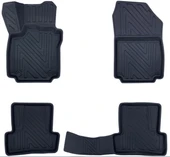 Renault Clio 4 2012-2019 4D Premium Havuzlu Paspas - 1