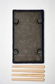 Puf Retro Ahşap Ayaklı Handmade Çok Amaçlı Kuzu Tüyü Puf Bench Koltuk Sandalye Makyaj Pufu - 5