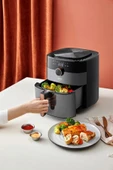 Arzum AR2074(AR2091)-B Airtasty XL Yağsız Fitöz Airfryer, 6 Litre Kapasite, Bakır - 2