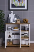 Alya MDF Çok Amaçlı Dolap Mutfak Dolabı Kiler Dolabı - 8