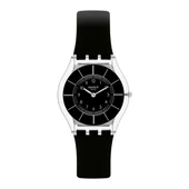 SS08K103 Swatch Black Classiness Again Bayan Kol Saati thumbnail 1