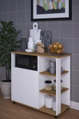 Alya MDF Çok Amaçlı Dolap Mutfak Dolabı Kiler Dolabı - 7