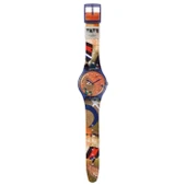 SO29Z136 Swatch Miro's Women & Bird in the Moonlight Unisex Kol Saati thumbnail 2