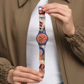 SO29Z136 Swatch Miro's Women & Bird in the Moonlight Unisex Kol Saati thumbnail 6