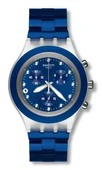 SVCK4055AG Swatch Full-Blooded Navy Unisex Kol Saati - 2