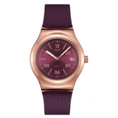 YIG401 Swatch Burgundy Story Unisex Kol Saati - 1
