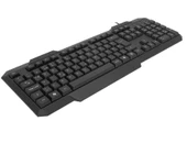 FRISBY FK-4812FU F KLAVYE USB SİYAH - 2