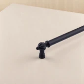 Defne Metal Siyah Kulp 128 mm Mobilya Çekmece Mutfak Dolabı Dolap Kapak Kulpları Kulb Kulpu - 7