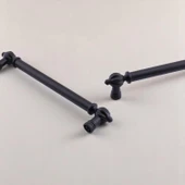 Defne Metal Siyah Kulp 128 mm Mobilya Çekmece Mutfak Dolabı Dolap Kapak Kulpları Kulb Kulpu - 5