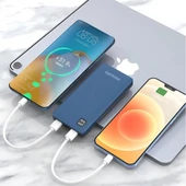 Philips 10000 mAh 22.5W USB ve Type-C PD Üç Çıkışlı Led Göstergeli Powerbank - 2