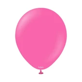 Gemar Parti Doğum Günü Organizasyon Balon - 28 Cm. - Koyu Pembe Fuşya Renk - 100 Adet thumbnail 2