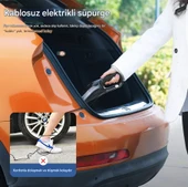 120W Yüksek Güçlü El Süpürgesi USB Kablosuz Şarj Edilebilir  Kablosuz Dip Köşe Araç Süpürgesi - 5