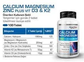 Suda Vitamin Calcium Magnesium Zinc K2 D3 100 Tablet thumbnail 2