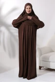 Tek Parça Penye Namaz Elbisesi - 4