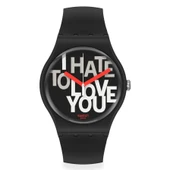 SUOB185 Swatch Hate 2 Love Unisex Kol Saati - 1