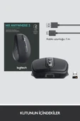 Logitech MX Anywhere 3 910-005988 Siyah Şarjlı Lazer Kablosuz Mouse Outlet thumbnail 7