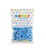 Gemar Parti Doğum Günü Organizasyon Balon - 28 Cm. - Açık Mavi - 100 Adet thumbnail 1