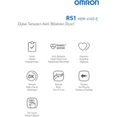 Omron RS1 HEM-6160-E Intellisense Bilekten Dijital Tansiyon Aleti - 3